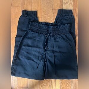 Abercrombie and fitch black loose pants